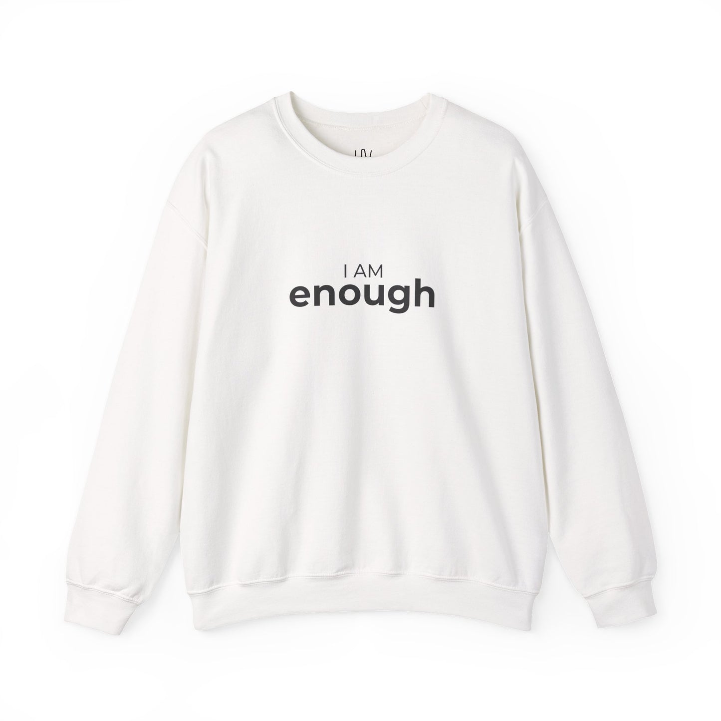 I Am Enough Minimalist Crewneck Sweatshirt