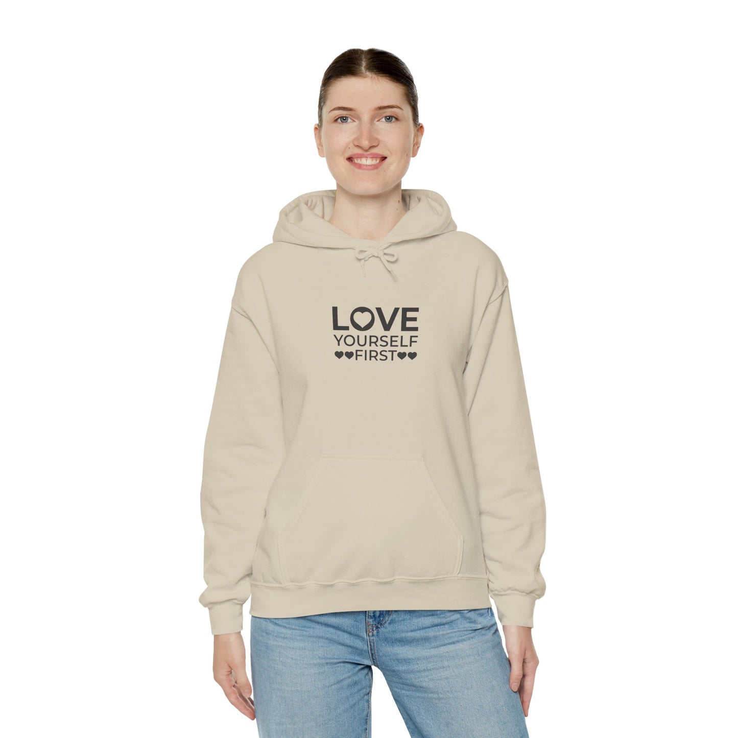 Love Yourself First Self-Love Hoodie