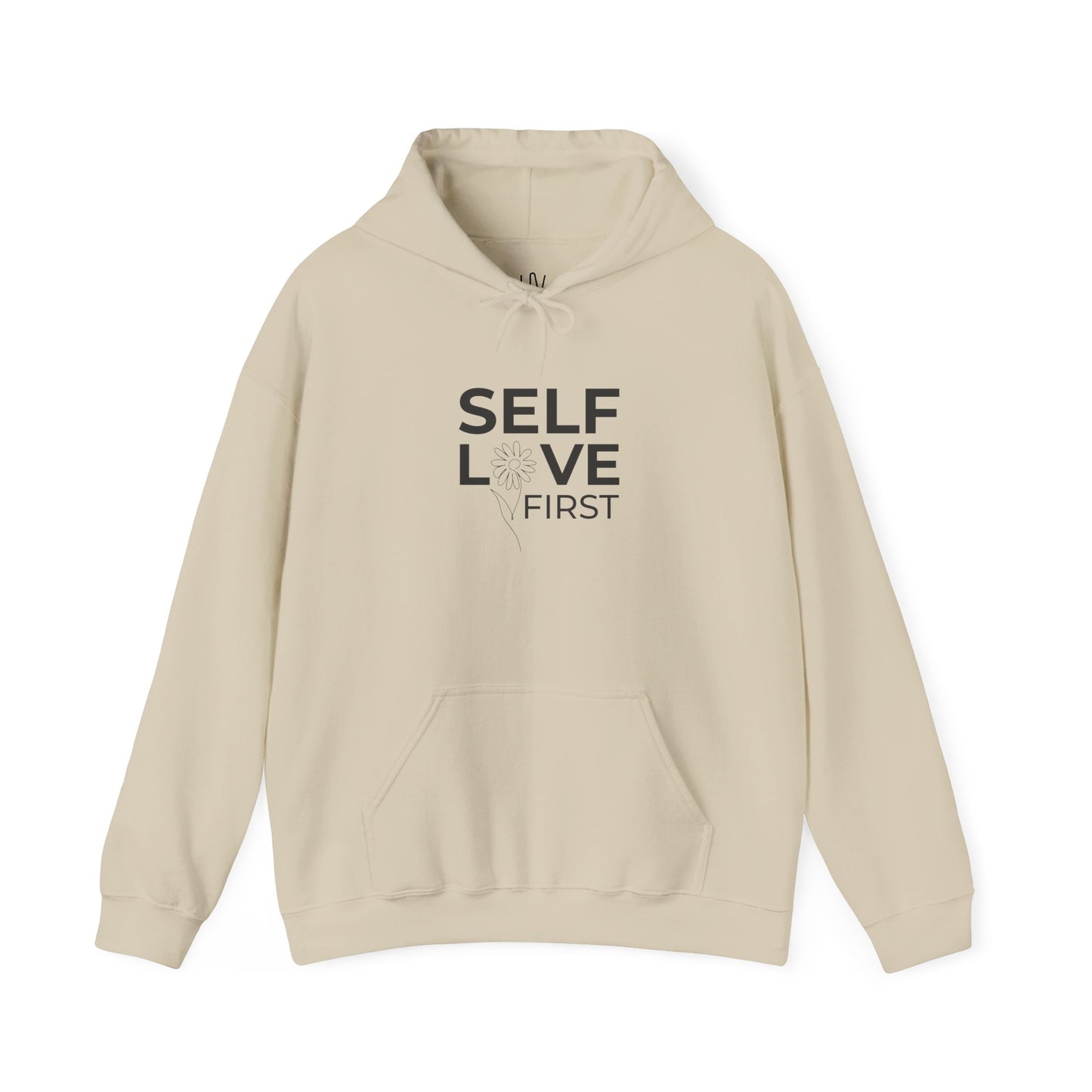 Self Love First Minimalist Hoodie