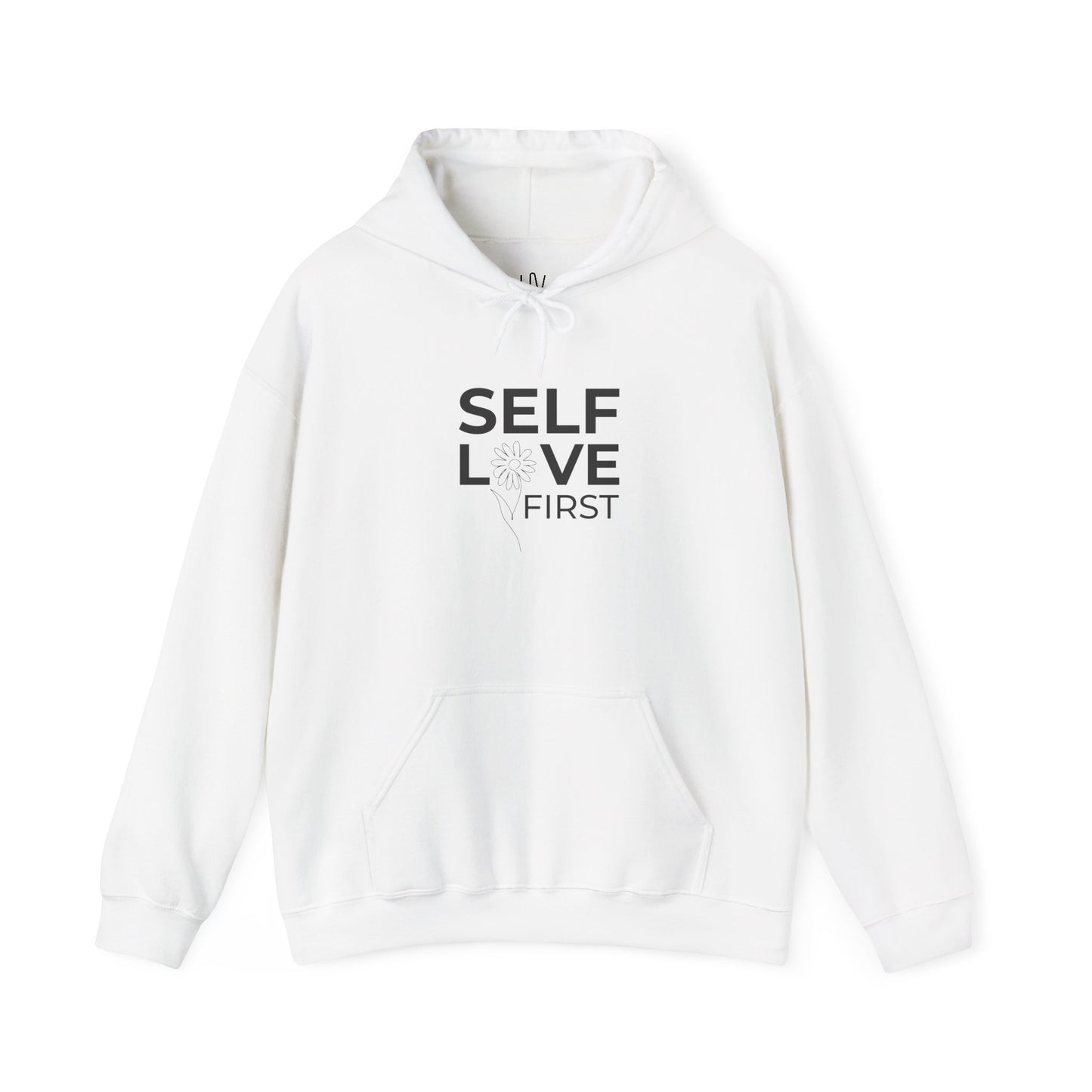 Self Love First Minimalist Hoodie