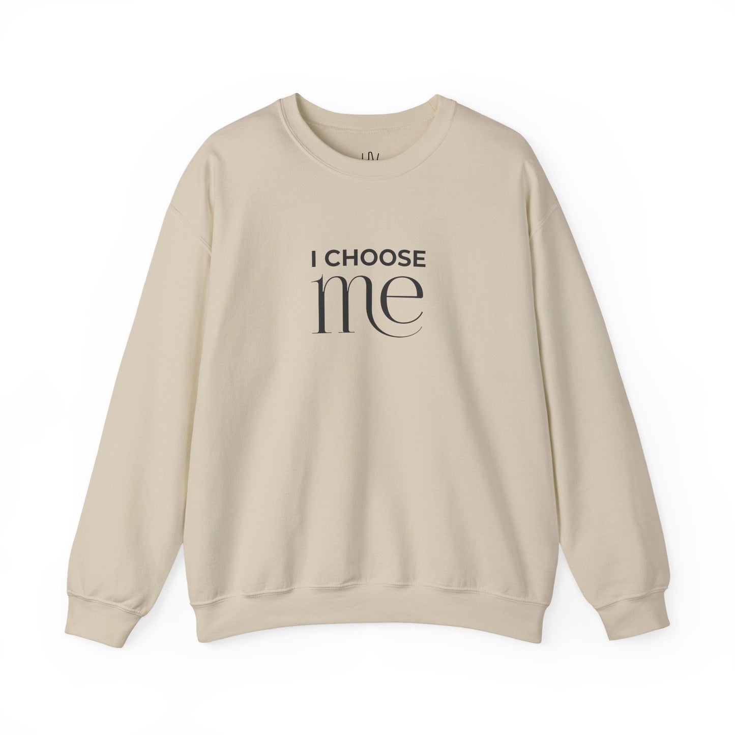 I Choose Me Minimalist Crewneck Sweatshirt