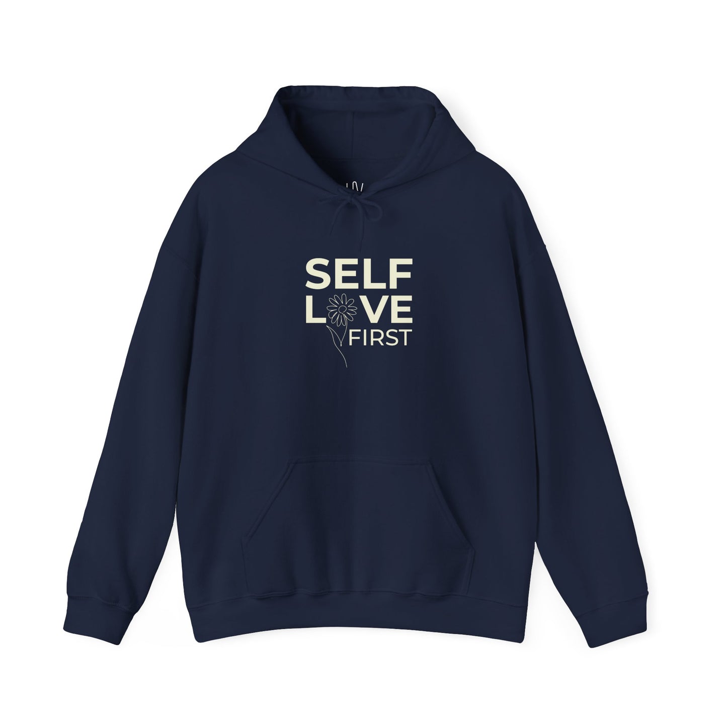 Self Love First Minimalist Hoodie