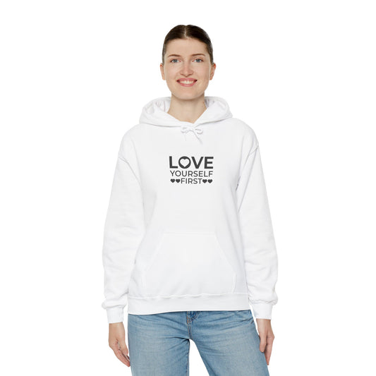 Love Yourself First Self-Love Hoodie