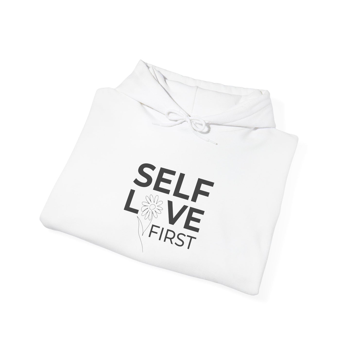 Self Love First Minimalist Hoodie