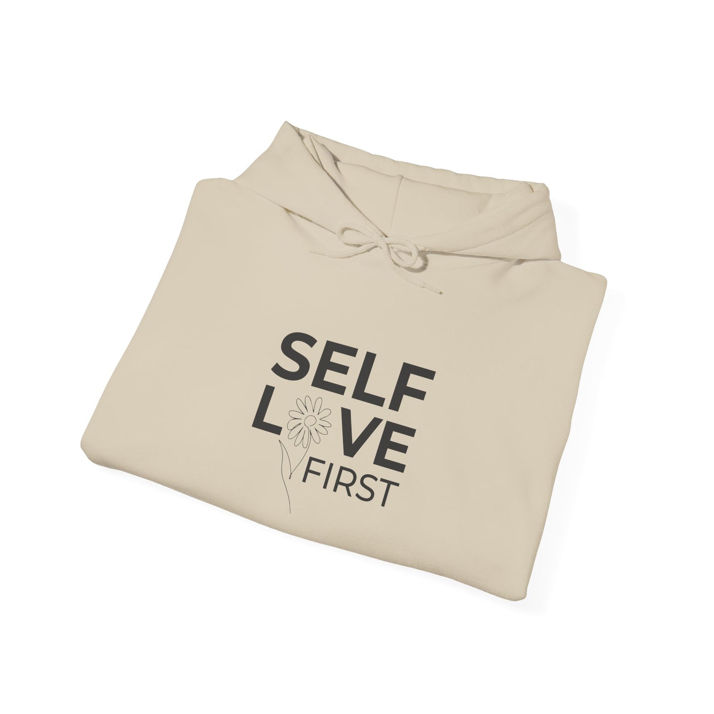 Self Love First Minimalist Hoodie