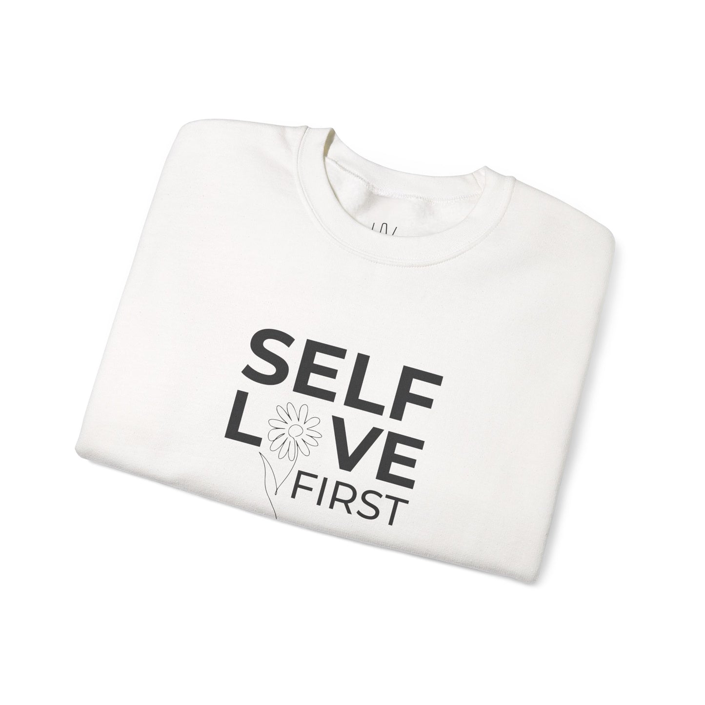 Self Love First Minimalist Crewneck Sweatshirt