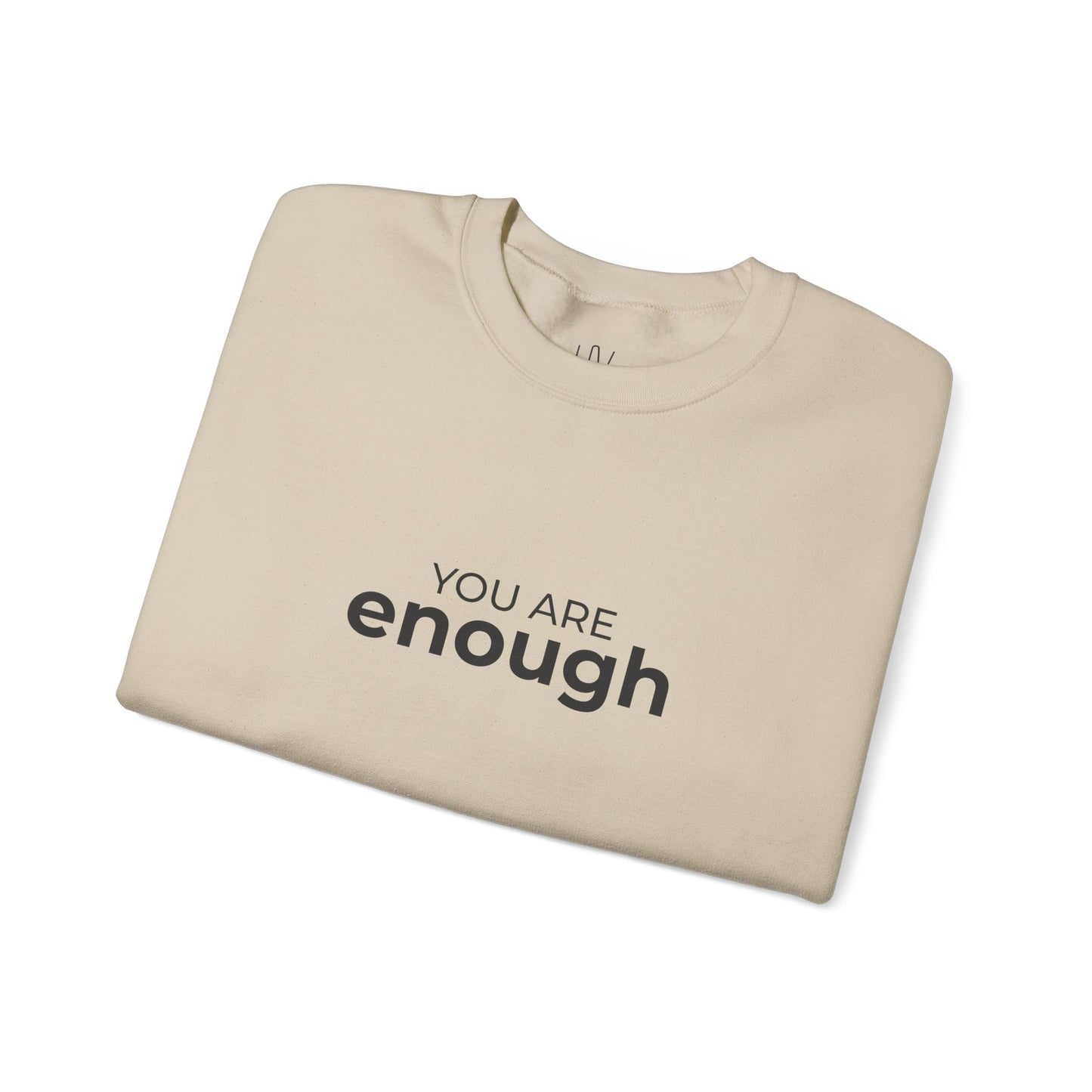 You Are Enough Minimalist Crewneck Sweatshirt