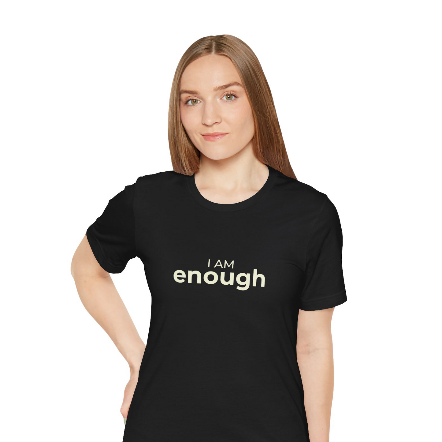 I Am Enough Minimal Self-Love Tee