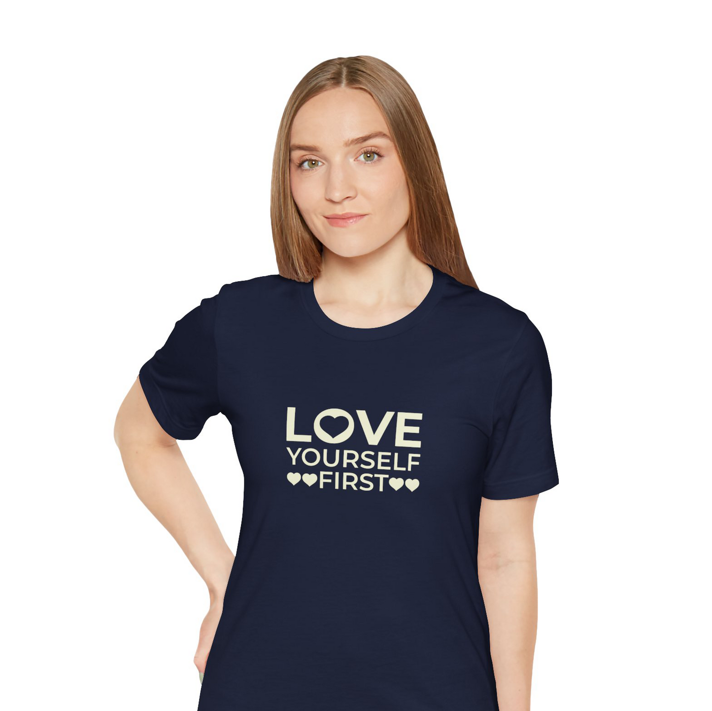 Love Yourself First Minimal Self-Love Tee