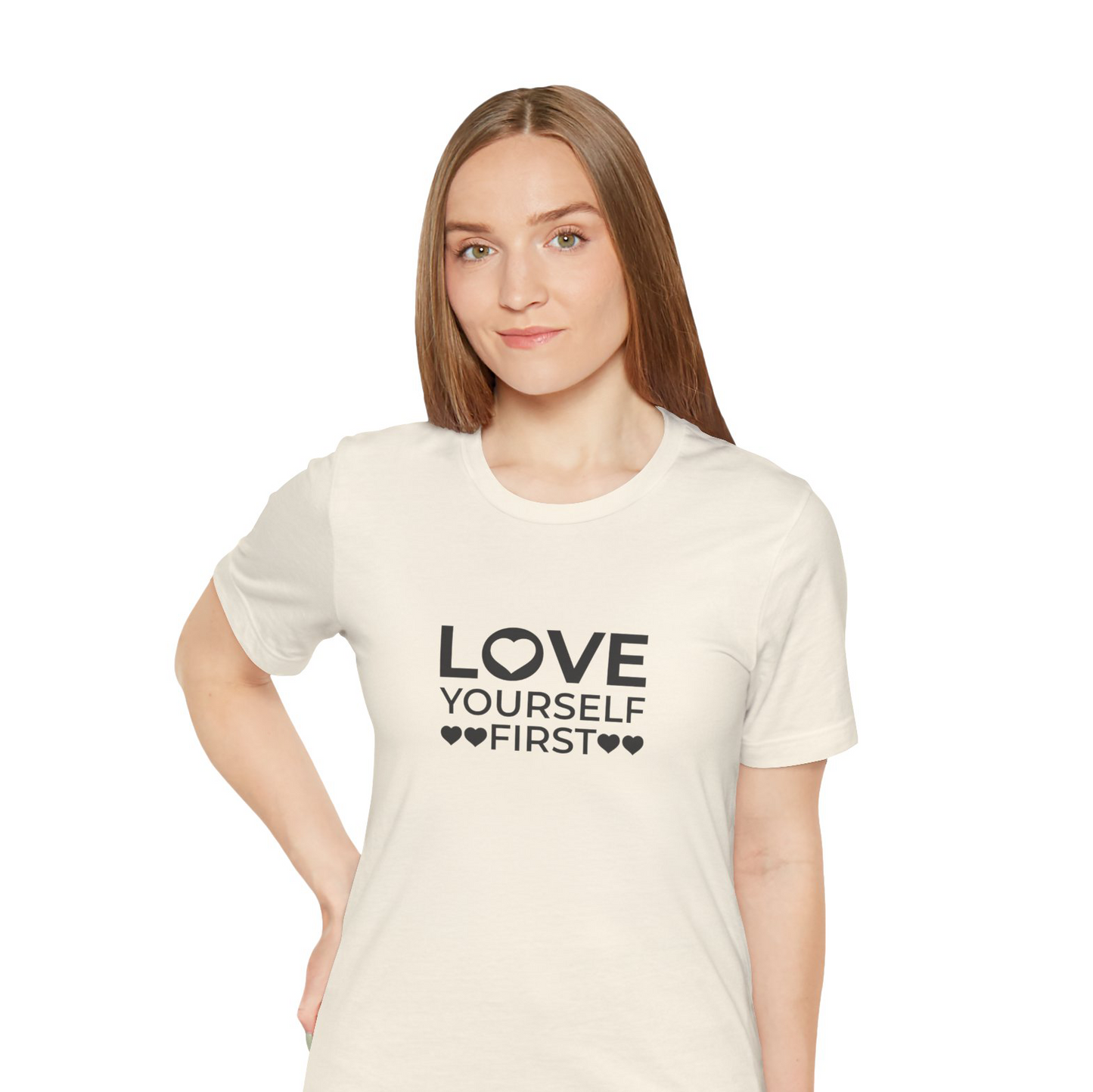 Love Yourself First Minimal Self-Love Tee